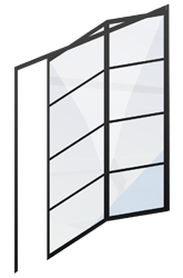 drzwi harmonijkowe loftowe