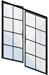 Drzwi stalowe pojedyńcze