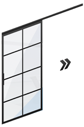 drzwi przesuwne loftowe